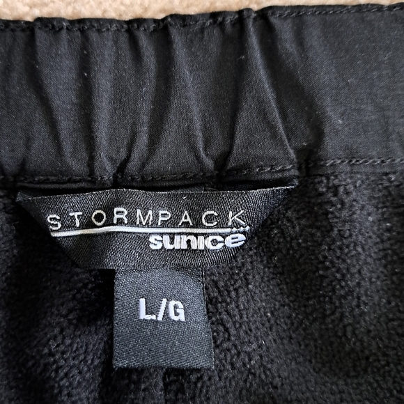 Sunice Stormpack Ladies Windproof Lined Pants Black Womens Large - Picture 7 of 14